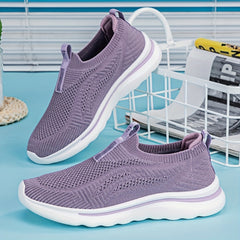 Women's Slip on Sneakers Soft Sole Comfortable Walking Shoes