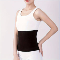Double Sided Velvet Waist Belt Warm Stomach Thickened Waist Belt