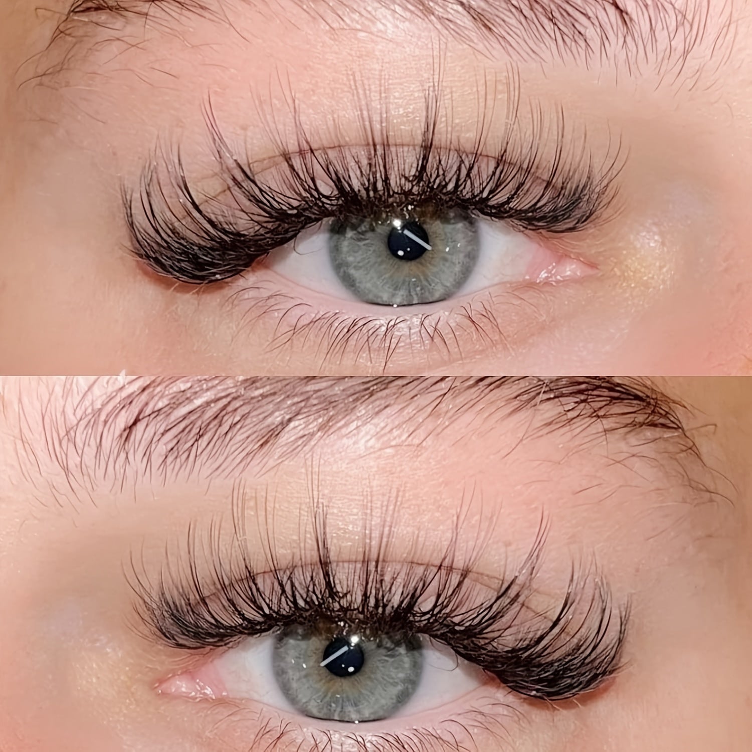 Natural Fluffy False Eyelashes Voluminous Wispy Lashes Extension Tool