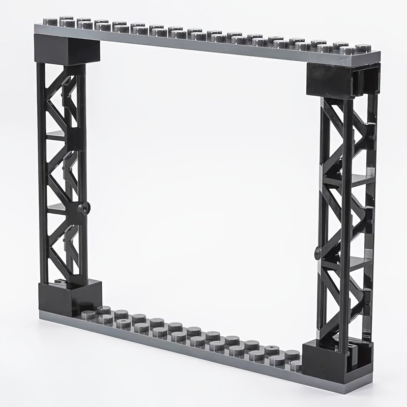 12pcs 2X2X10 Support Blocks for Building Bridges Train Tracks Tower Buildings