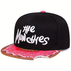 Donut Embroidery Baseball Cap Snapback Hats Adjustable Dad Hats