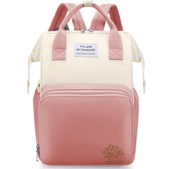 Fashionable Mother Bag Portable Waterproof Backpack Large Capacity Bag