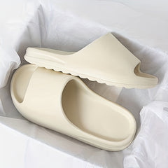 Men's Pillow Slides Casual Non Slip Slippers Open Toe Shoes