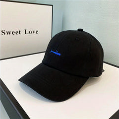 Shark Embroidery Baseball Cap Adjustable Sunscreen Dad Hats
