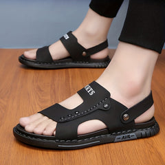 Men's Non Slip Sandals Wear resistant Comfy Beach Shoes Summer