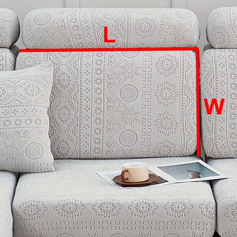 Bohemia Stretch Sofa Cover Cat Dust Proof Slipcover Couch Cover