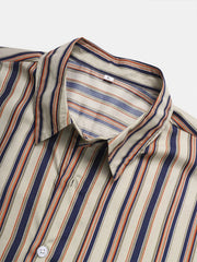 Men's Floral Casual Short Sleeve Shirts