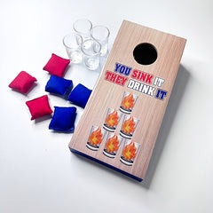 Beanbags Toss Game for Christmas Party Fun