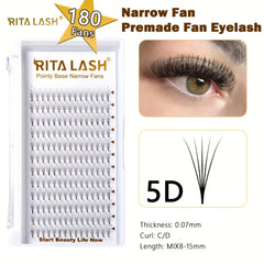 5D Premade Fans Lashes Volume Ultra Dark Eyelashes Extension