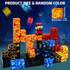 Magnetic Building Blocks Miner for Kids Toys STME Puzzle Imagination Toy