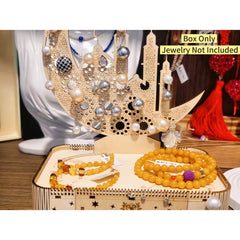 Moon Goddess Music Box Wooden 3D Puzzle DIY Craft Kit