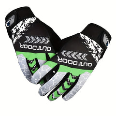 Lightweight Breathable Non slip Touch Screen Gloves for Cycling Driving