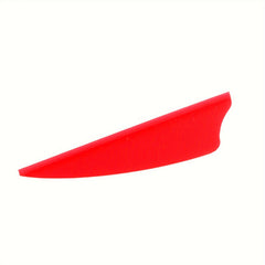12pcs Light Weight Shield Arrow Fletches DIY Arrow Feathers For Outdoor Archery
