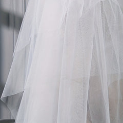 Satin Bowknot Bridal Wedding Veil Short Veil With Comb