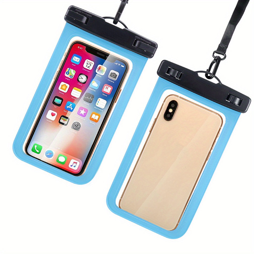 Waterproof Phone Pouch for Outdoor Activities Transparent PVC Dry Bag