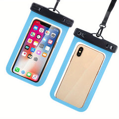 Waterproof Phone Pouch for Outdoor Activities Transparent PVC Dry Bag