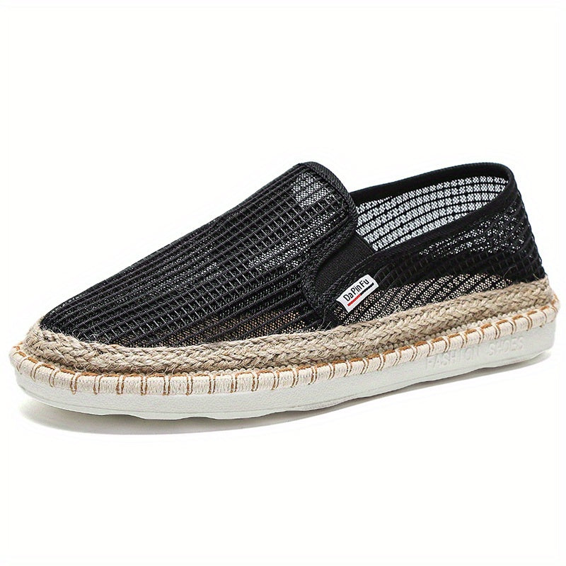 Men's Mesh Slip On Casual Shoes Breathable Comfy Loafers