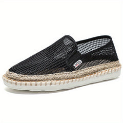 Men's Mesh Slip On Casual Shoes Breathable Comfy Loafers