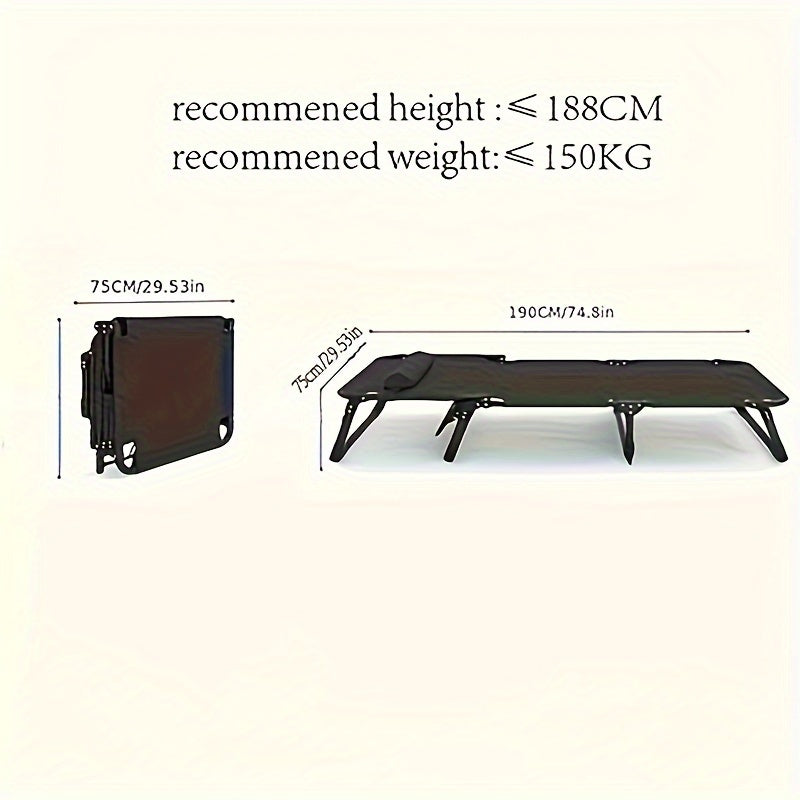 Portable Folding Bed for Outdoor Camping
