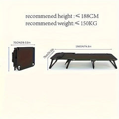 Portable Folding Bed for Outdoor Camping