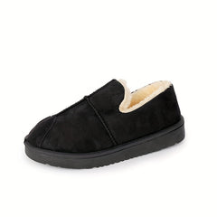 Fur Lined Thermal Soft Thick Sole Snow Shoes Winter