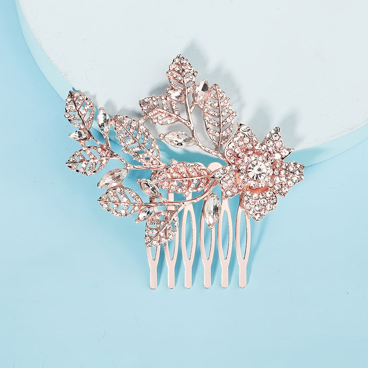 Floral Bridal Hair Comb Wedding Hair Accessories