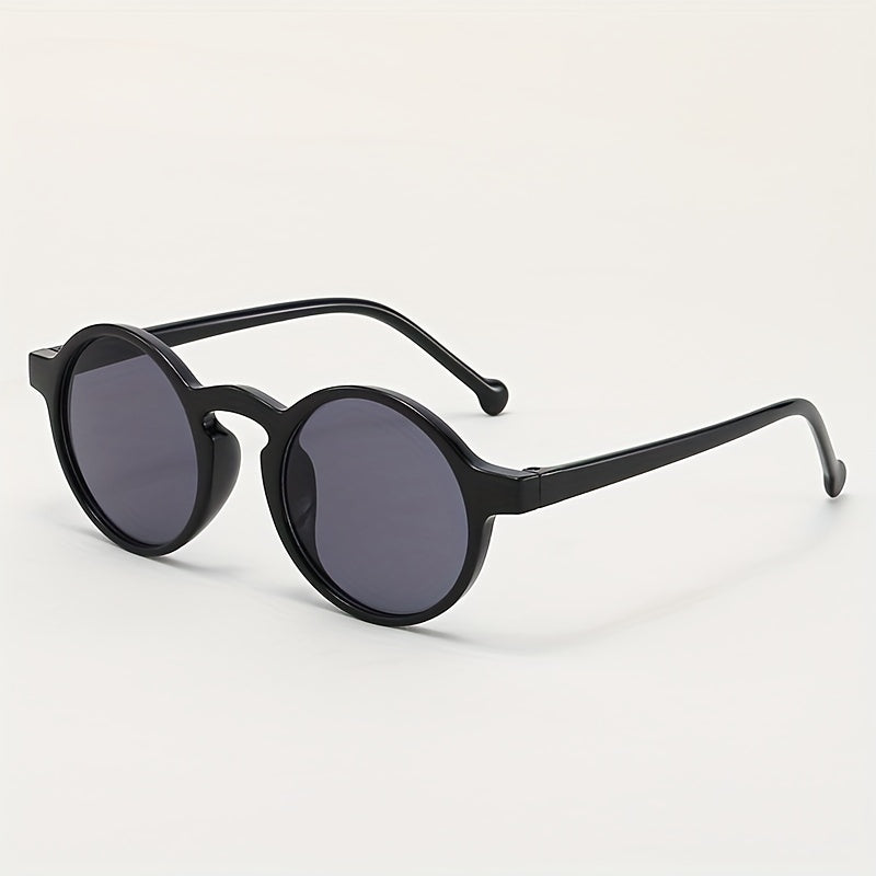 Retro Round Frame Sunglasses for Girls
