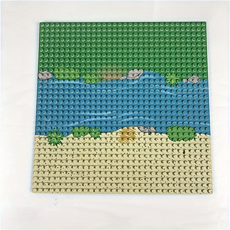 32x32 Baseplate Building Blocks Jungle Forest Ocean Base Board Halloween Gift
