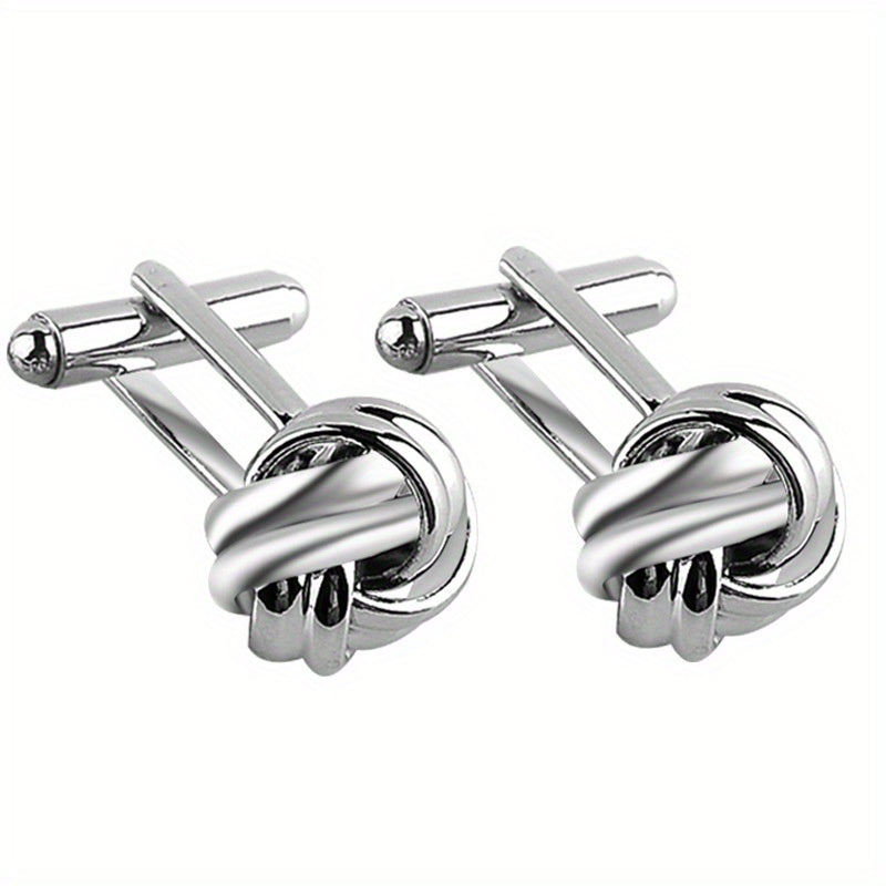 French Men's Shirt Twist Cufflinks
