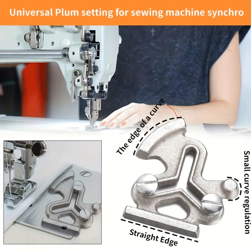2pcs Industrial Sewing Machine Locator Computerized Flat Car