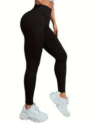 Pattern Butt Lifting Fitness Gym Sports Leggings High Waist Yoga Pants