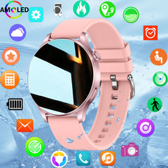 Smart Sports Watch 1.53" HD Screen Calls Messages 100 Exercise Modes