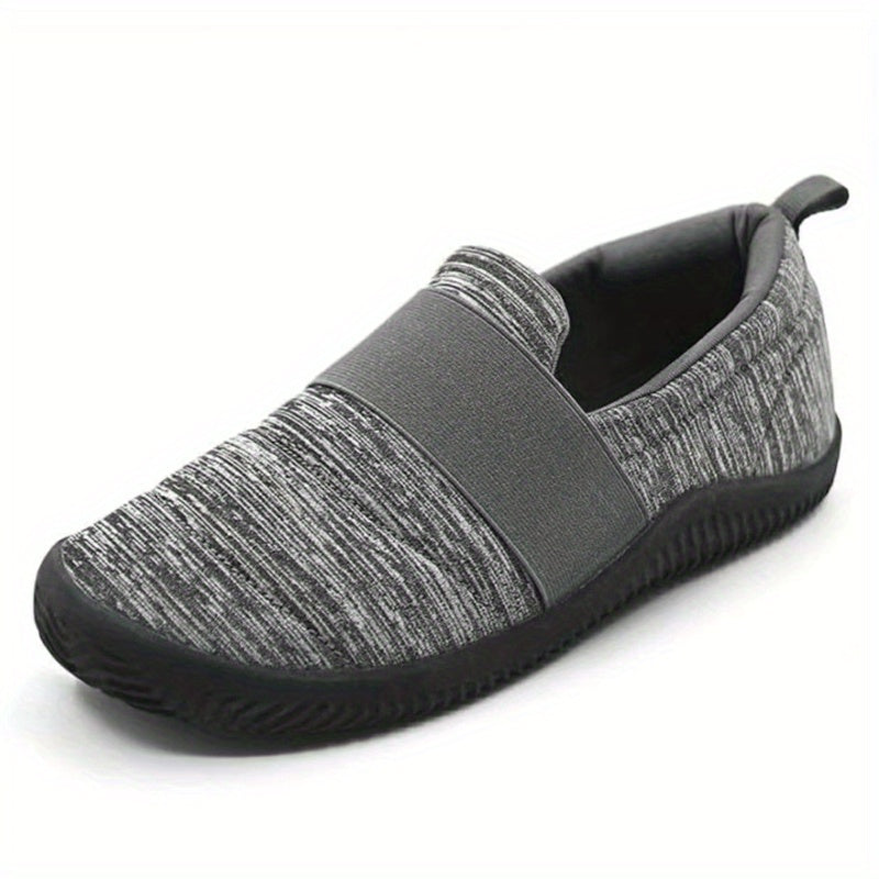 Women's Colorblock Mesh Slip On Sneakers Lightweight Outdoor Walking Shoes