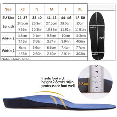 Orthotics Insoles Foot Arch Support Insole
