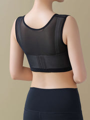 Posture Corrector Top Open Bust Body Shaper Underwear