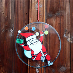 Colorful Santa Claus Christmas Decoration Pendant