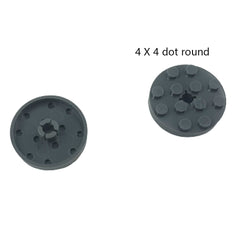 Rotatable 4x4 Turntable Base ABS Ideal for Building Blocks Educational Toy