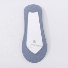 5 Pairs Women's Silicone Non-slip Boat Socks