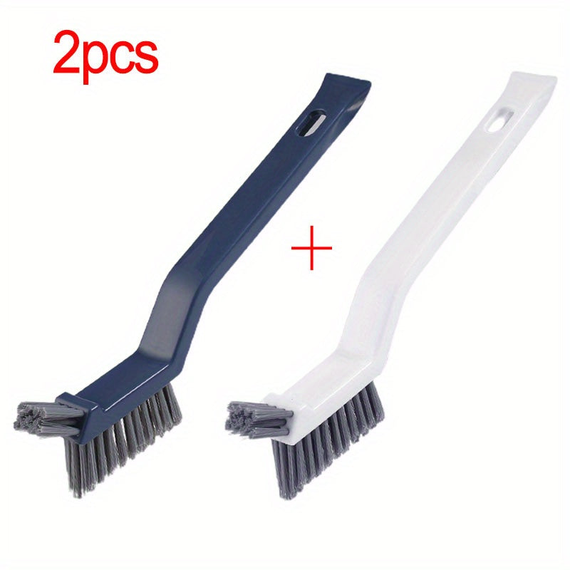 2-in-1 Bathroom Cleaning Brush Gap Brush Small Clip Window Kitchen Tool