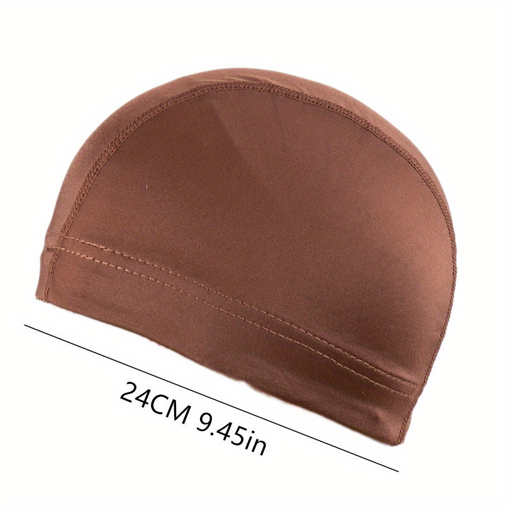 High Elasticity Swim Cap Keeps Hair Clean Breathable One Size Hat