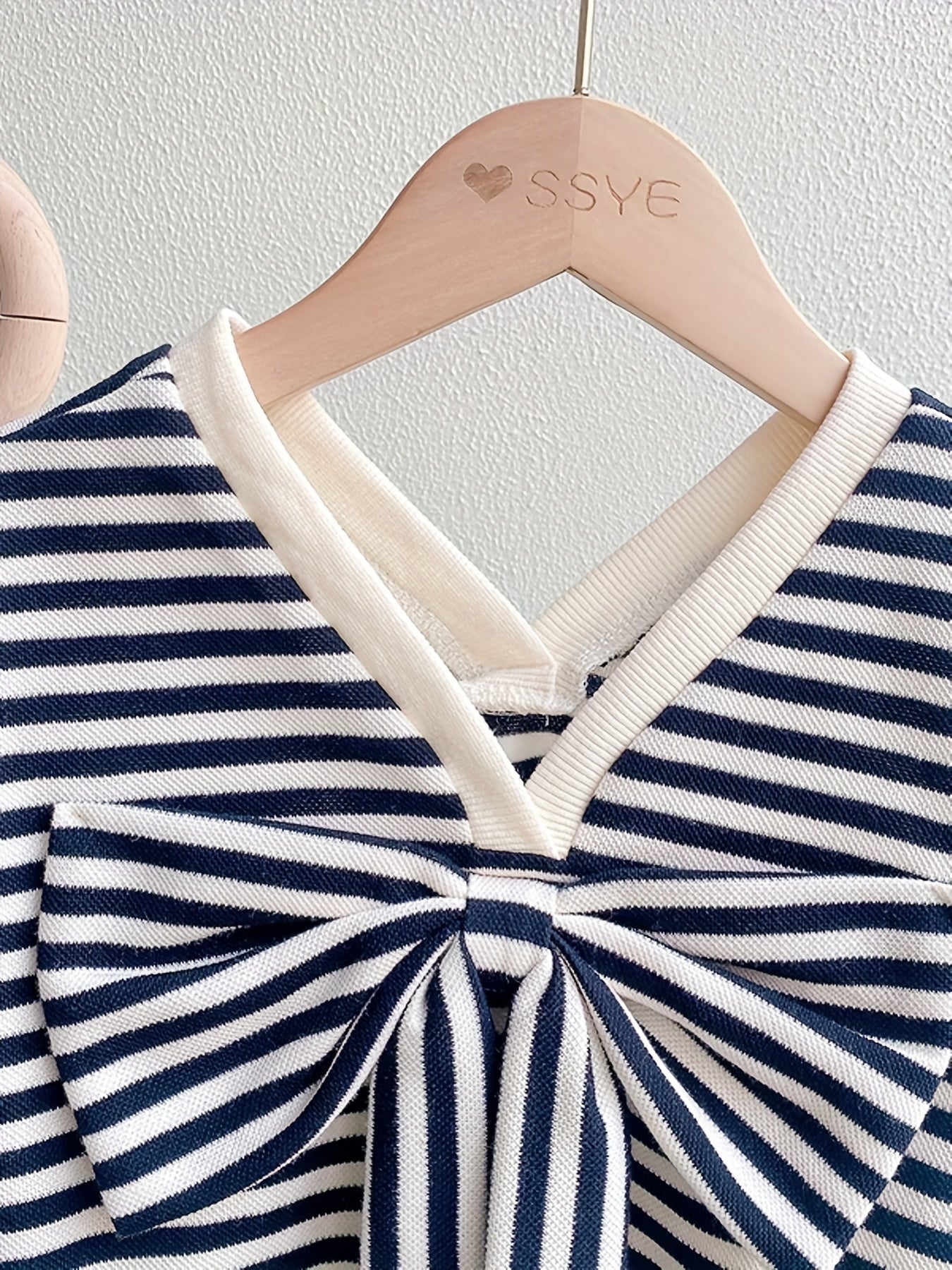 2pcs Toddler Girls Striped T Shirt & Shorts Set Kids Summer Clothes