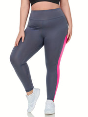 Contrast Panel High Rise Leggings