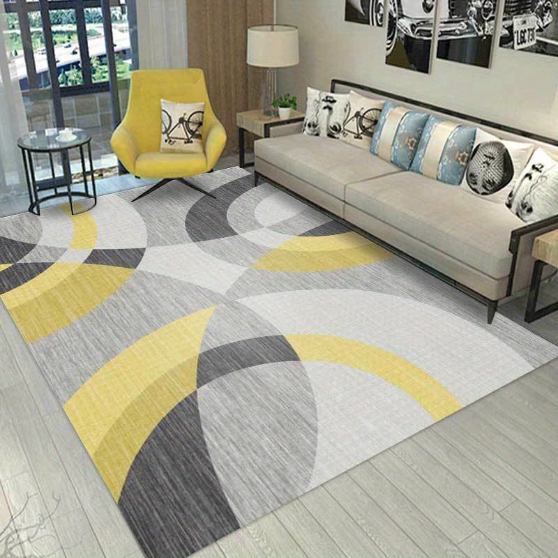 Modern Nordic Style Soft Living Room Area Rug