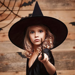 8Pcs Halloween Witch Hats Hanging Floating Witch Hat Decoration