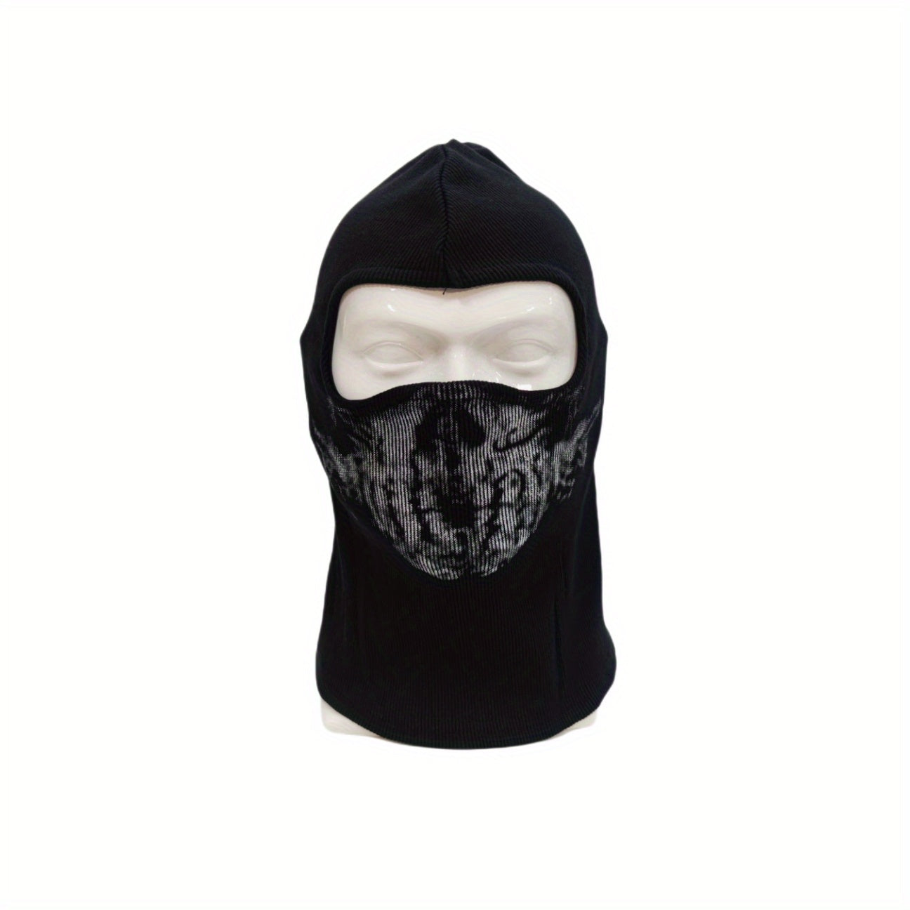 Outdoor Sports Sunscreen Mask Windproof Dustproof Ribbed Headgear