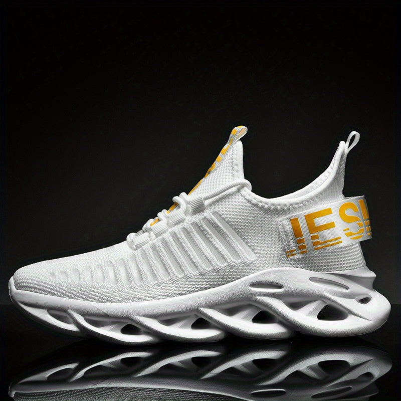 Men's Slip on Blade Sneakers Odor Resistant Athletic Shoes