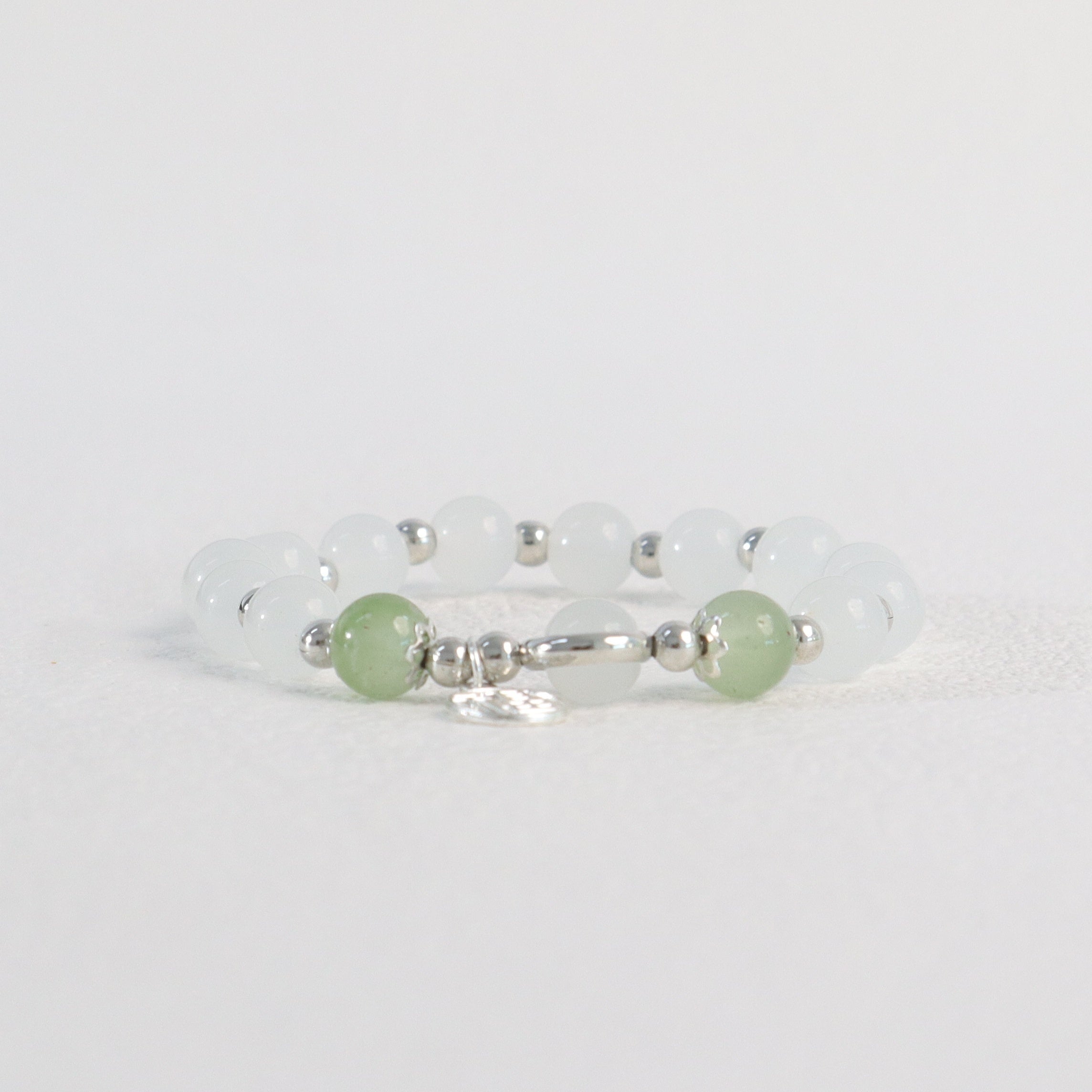 Artificial Jade Blessing Bracelet for Good Fortune, Ideal Gift