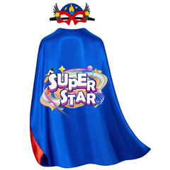 Superstar Cape Set for Kids - Includes Cape and Mask