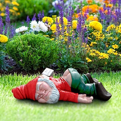 Drunken Dwarf Figurine Home Decor Indoor Display Funny Creative Figurine