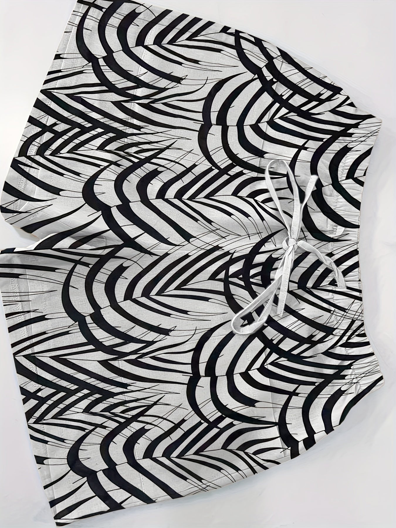 Summer All Over Print Pockets Casual Shorts